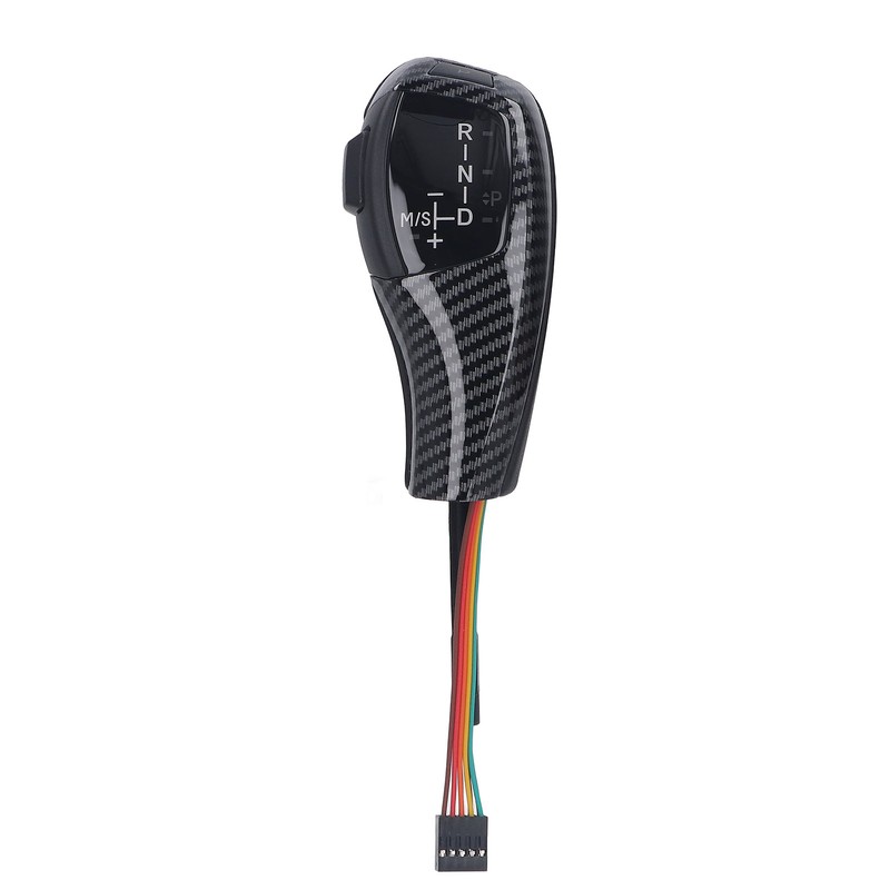 LED Gear Shift Knob Red Engine Start Button Cover Kit