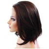 HANDSEWN SYNTHETIC FRENCH LACE FRONT FULL HAIR WIG Color Medium