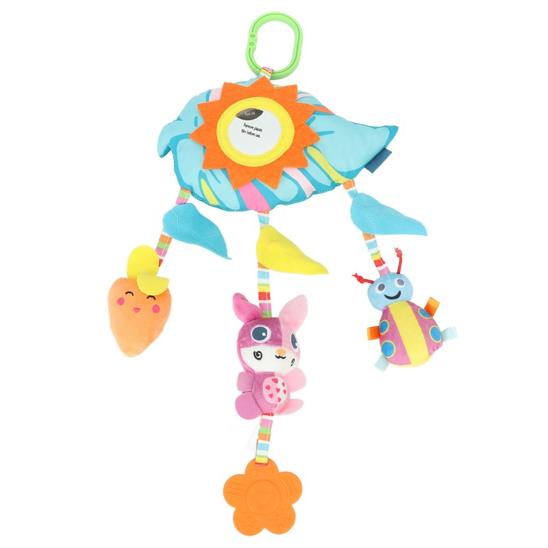 Car Seat Toy Baby Newborn Plush Hanging Clip On Infant