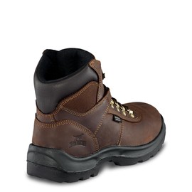 Irish Setter, Ely, Men's, 6", Waterproof, Soft Toe, Work Boot, Brown, 9 D (Medium)