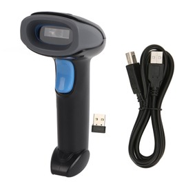 2D Barcode Scanner Portable Handheld Universal Waterproof Plug and Play Wireless 2D Scanner Global Barcode Scanner