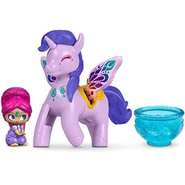 Fisher-Price Nickelodeon Shimmer & Shine Zahramay Skies, Teenie Genies Shimmer & Zahracorn [Color/styles may vary]