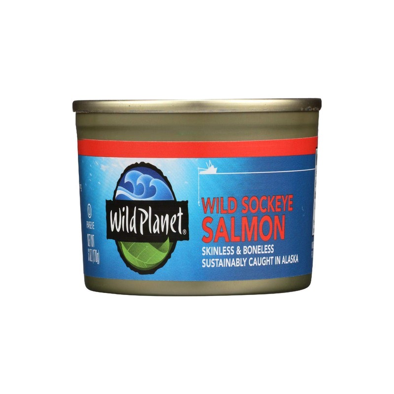 Wild Planet Wild Sockeye Salmon, 6 oz