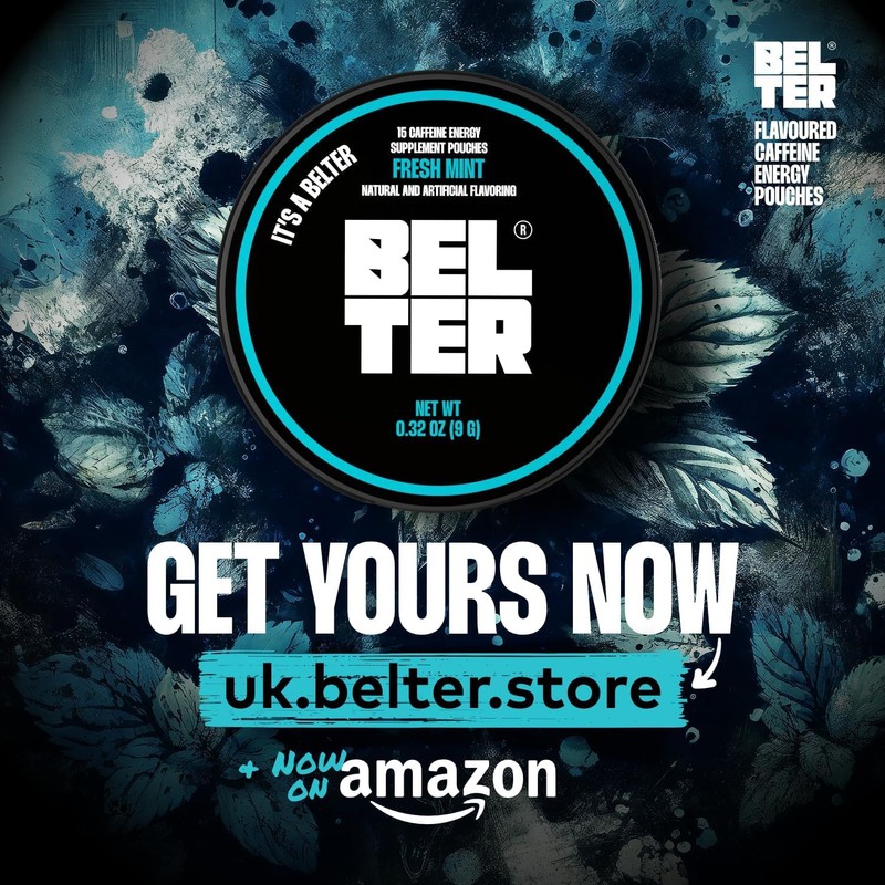 BELTER - Fresh Mint - Caffeine Pouches - Bundle Pack