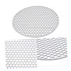 Gatuida Round Stainless Steel Grill Mesh Multi Function Barbecue Accessory