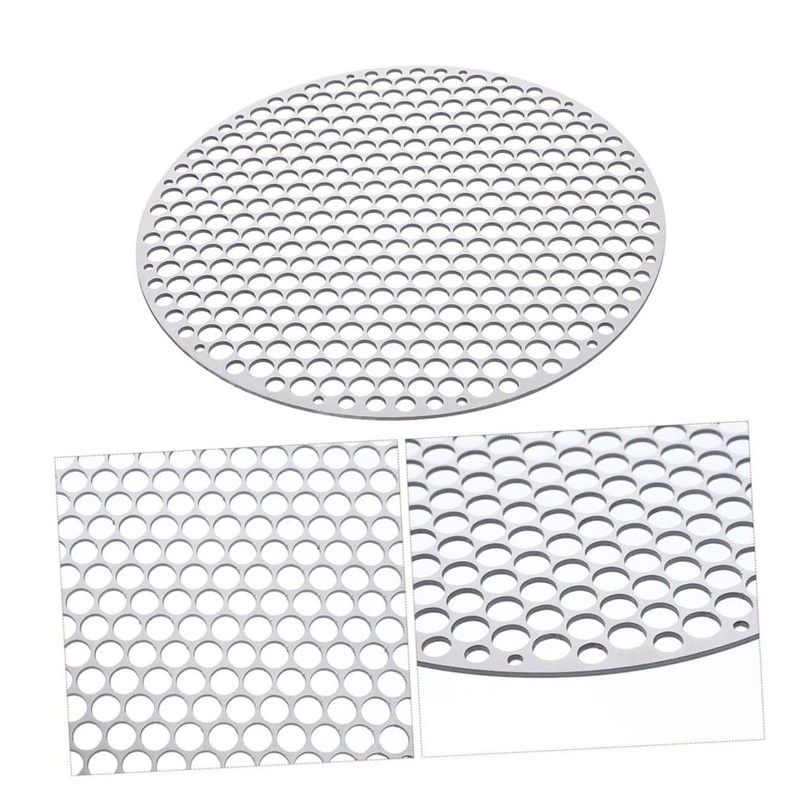 Gatuida Round Stainless Steel Grill Mesh Multi Function Barbecue Accessory