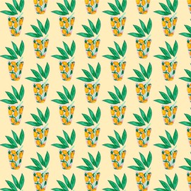 GRAPHICS & MORE Lemony Lemonade Glasses Pattern Gift Wrap Wrapping Paper Rolls