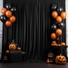 Wokceer Black Backdrop Curtain for Parties 10x10FT Photo Backdrop Drapes