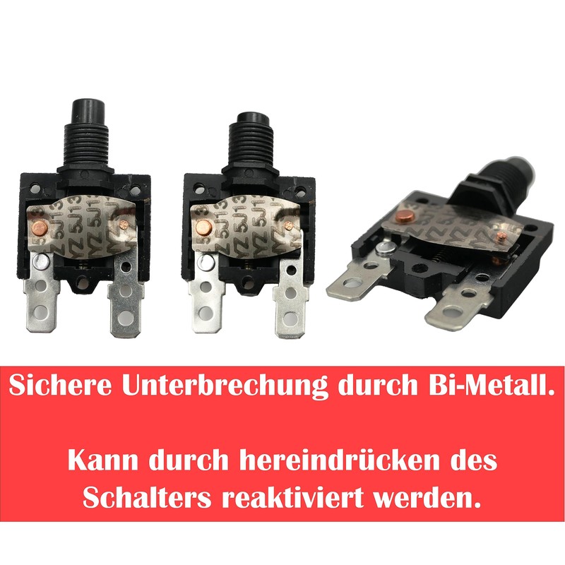Mini Circuit Breaker 7 Amp Fuse | Max. 250 VAC/32