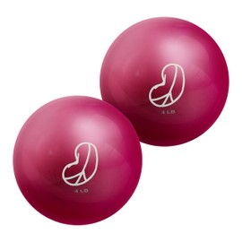 Soft Weighted Balls - 4lbs Hibiscus (2 Pack)