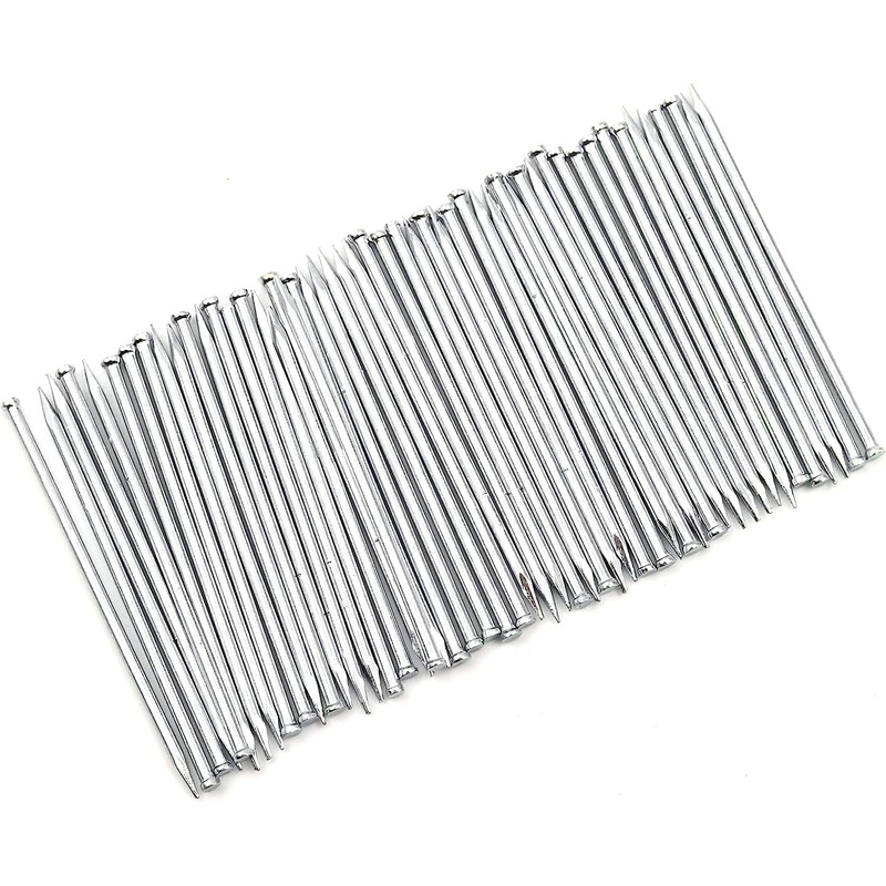 Design61 100 x Steel Nails Skirting Board Pins Nail 1.4