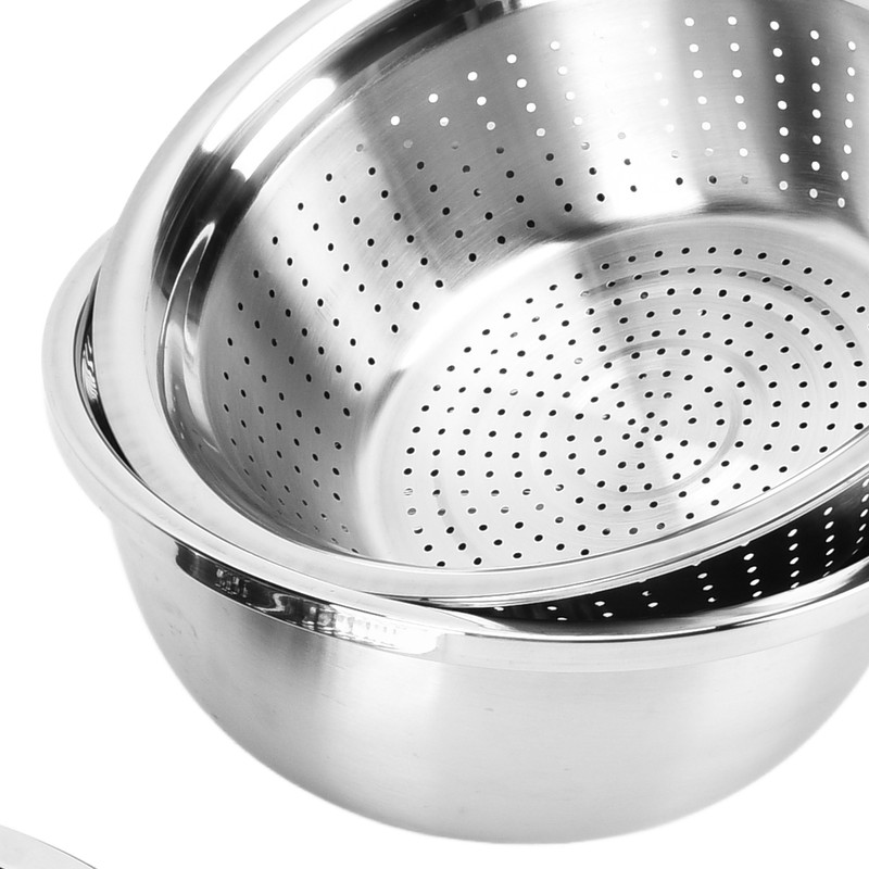 304 Stainless Steel Drain Basin 3 In 1 Set Vegetable