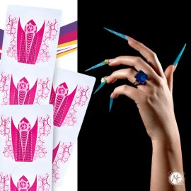 Mc Nails, 100 Formas Esculturales Grandes Para Uña Acrílica                                                                                           