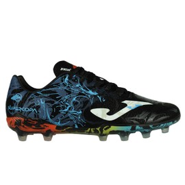 Joma Soccer Cleats Supercopa FG, 6.5-11 US – Precision Control for Firm Ground, Lightweight Microfiber Blanco Marino Royal Azul Negro Verde