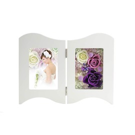 Art Four Seasons Photo Frame with Preserved Flowers (Purple)