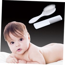 Abaodam Baby Hair Brush Comb Newborn Hair Comb Set 3 Pack Scalp Brush Gentle for Toddlers