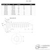 No.2 x 0.625 (2.2mm x 16mm) TX Raised Countersunk Self-Tapping
