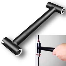Mxdzlwly Hinge Wrench, Hinge Bender, Heavy Weight .134 & .180 Gauge Door Hinge Adjustment Wrench Tool