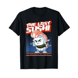 Sushi regalo design giapponese sashimi anime Il Maglietta