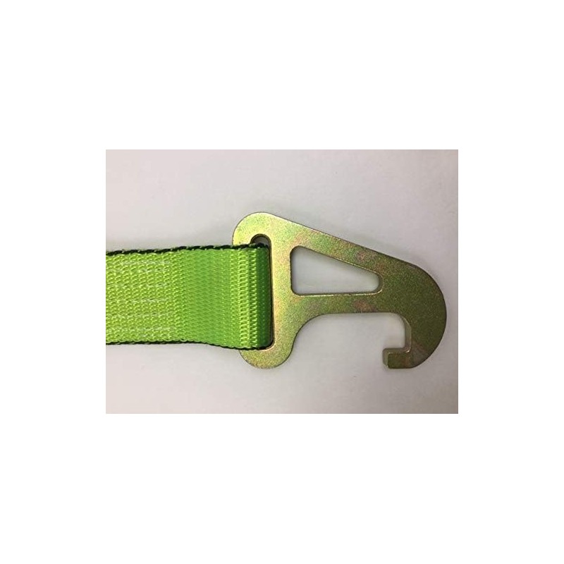 2 Pack Quick-Pick Wheel Lift Strap with Finger Hook Ratchet