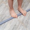 Bathroom Foldable Block water Stopper sealing strip shower threshold dam