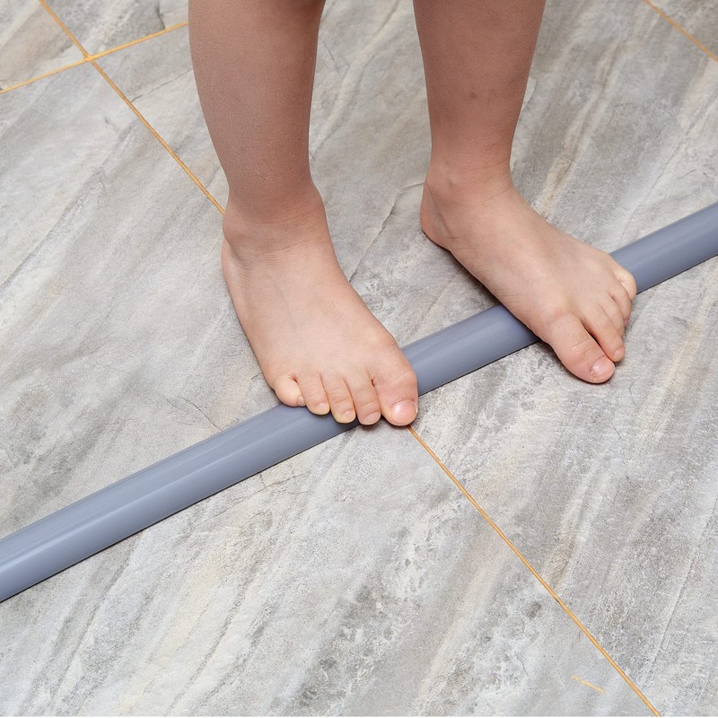 Bathroom Foldable Block water Stopper sealing strip shower threshold dam