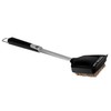 Pit Boss Grills Soft Touch Palmyra Head Brush, Black/Silver
