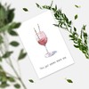YIWANSIN Funny Red Wine Birthday Card for Men Woman, Humorous