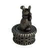 Torino Pewter Tooth Fairy Keepsake Box Rabbit 2" Tall Trinket