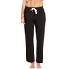 Boody Women's Sleep Pants, Black, M