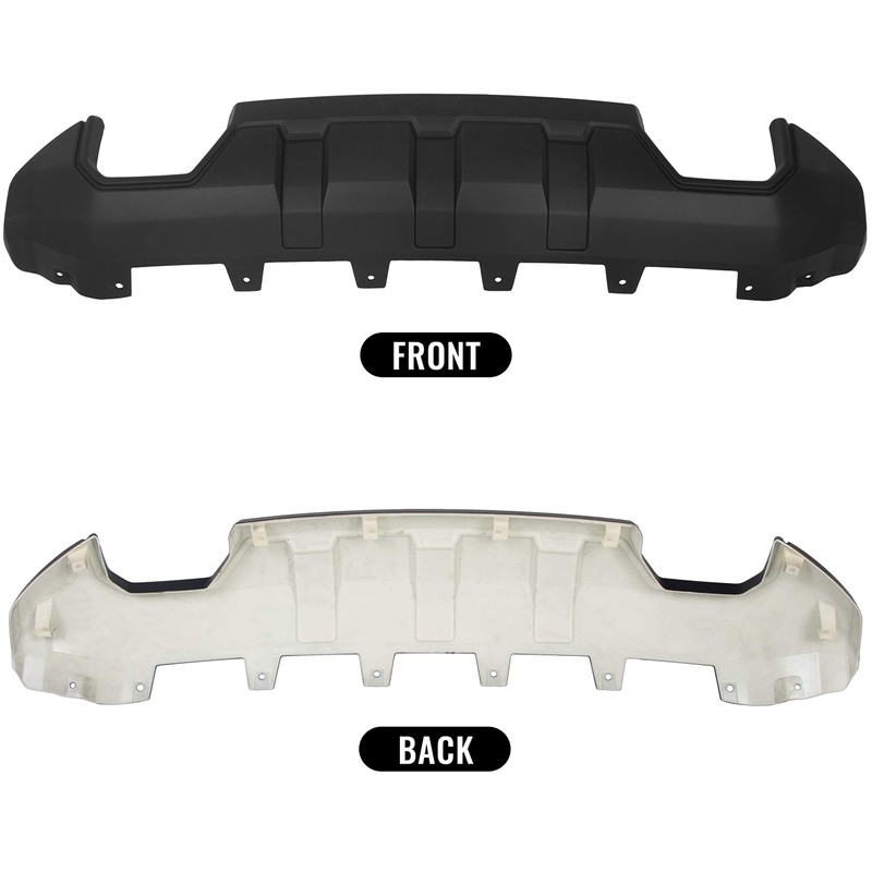 HECASA Front Bumper Skid Plate Compatible with 2016 2017 2018