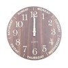 LIAPDG 12" x 12" x 1.6" Luminous Wall Clock, Creative