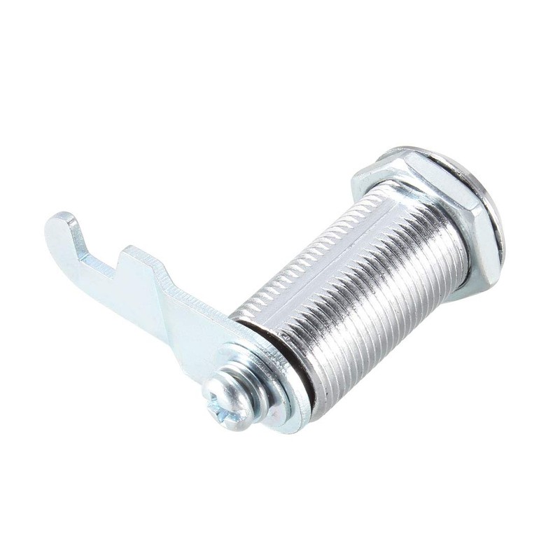sourcing map Drum Cam Lock 1-3/8 Inch Cylinder Long Cabinet