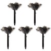 iHUFeather Retractable Ostrich Feather Duster for Cleaning, 15 Inch Fluffy