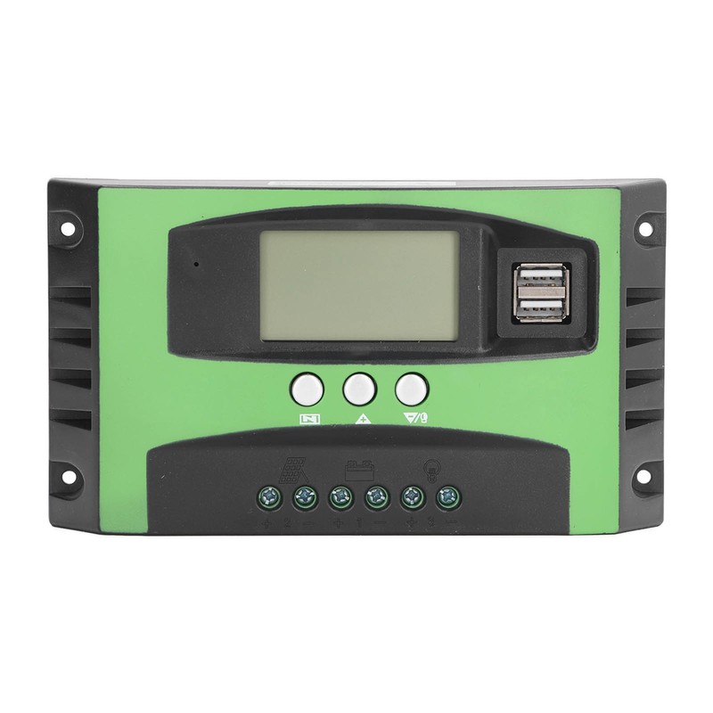 Solar Charge Controller LCD Display Photovoltaic Solar Panel Intelligent Regulator