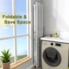 XIMSPHY 5 Rods Clothes Drying Rack, Folding Drying Rack Clothing,