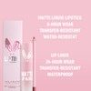 VIOLA HOUSE Lipstick Lip Liner Set, Matte Lipstick Liquid, Lip