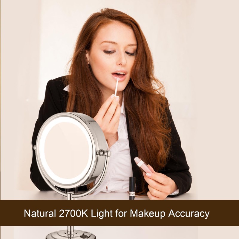 PWEOW Incandescent Replacement Bulb for Conair RP34B Illuminated Makeup Mirror