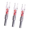 3PCS Lighted Arrow Nocks PC LED Lighted Archery Hunting Shooting