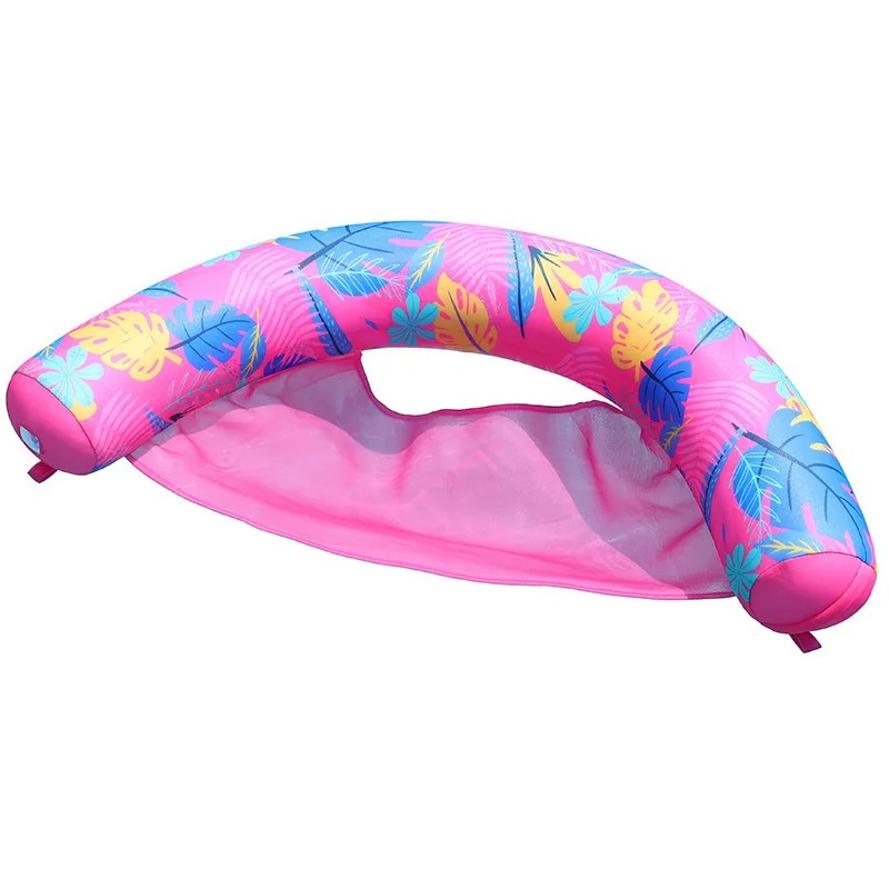 Inflatable Pool Hammock Float for Relaxing – Foldable Backrest Lounge