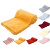 Baby SUPER SOFT Luxury WAFFLE Blanket (75 x 100cm) (Mustard)