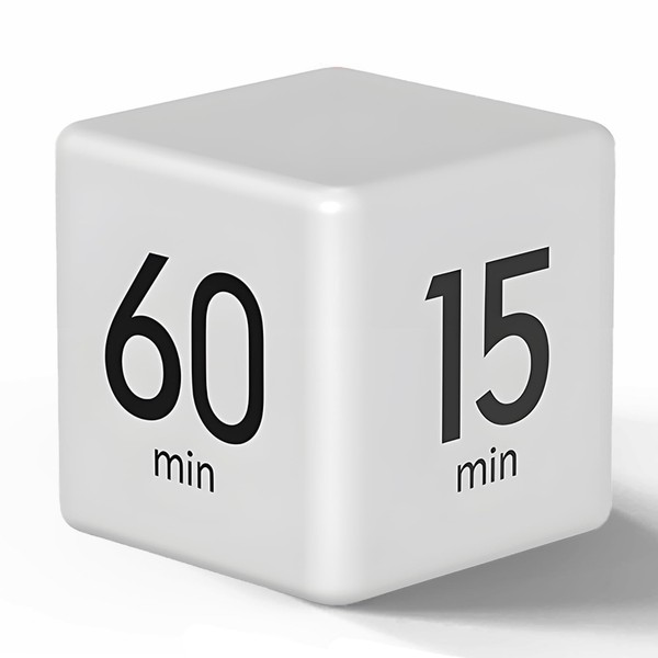 TFA Dostmann Digital Cube Timer, Time Cube, Stopwatch, 6 x