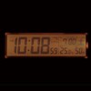 Seiko Clock SQ324K Always-On Alarm Clock, Radio, Digital Calendar, Temperature