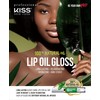 Kiss New York 3 PACK Lip Oil Gloss, Hydrating Non-Sticky