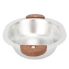 Children Rice Bowl Bear 304 Stainless Steel Multifunctional Dual Ears