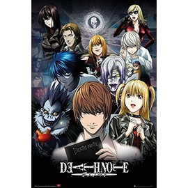 Death Note - Manga / Anime TV Show Poster / Print (Character Collage) (Size: 24 x 36) by Posterstoponline
