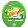 Gain Original Scent Laundry Detergent Pacs with OxiBoost Febreze 60