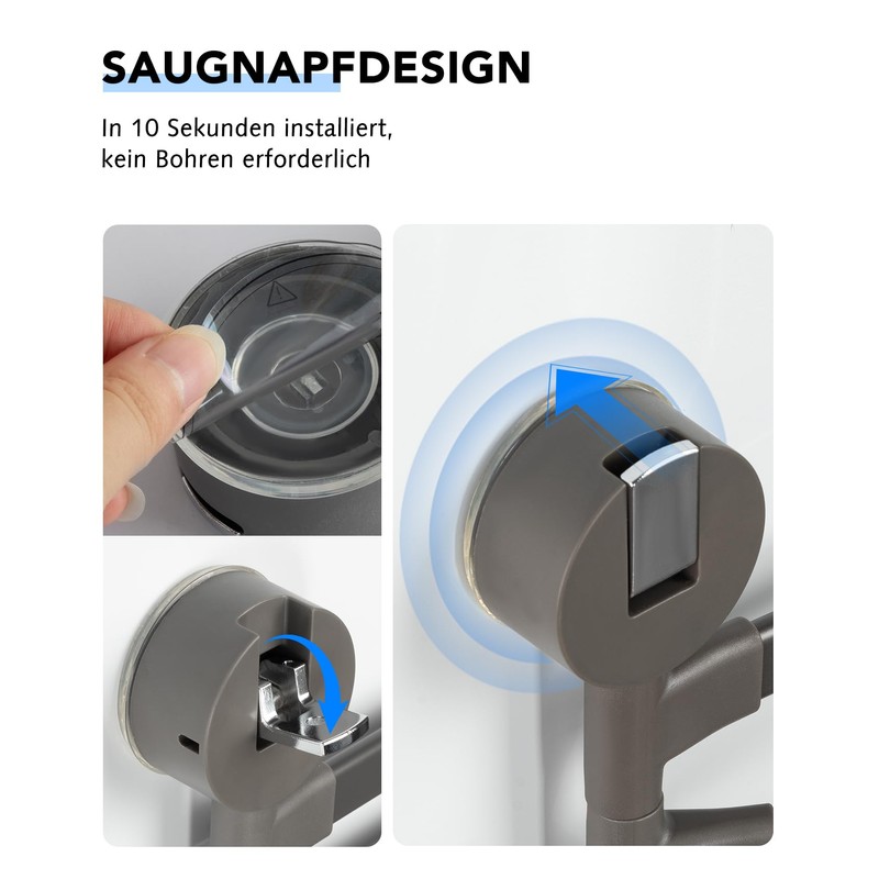 Ribelli Towel Holder No Drilling Suction Cup Design Towel Rail