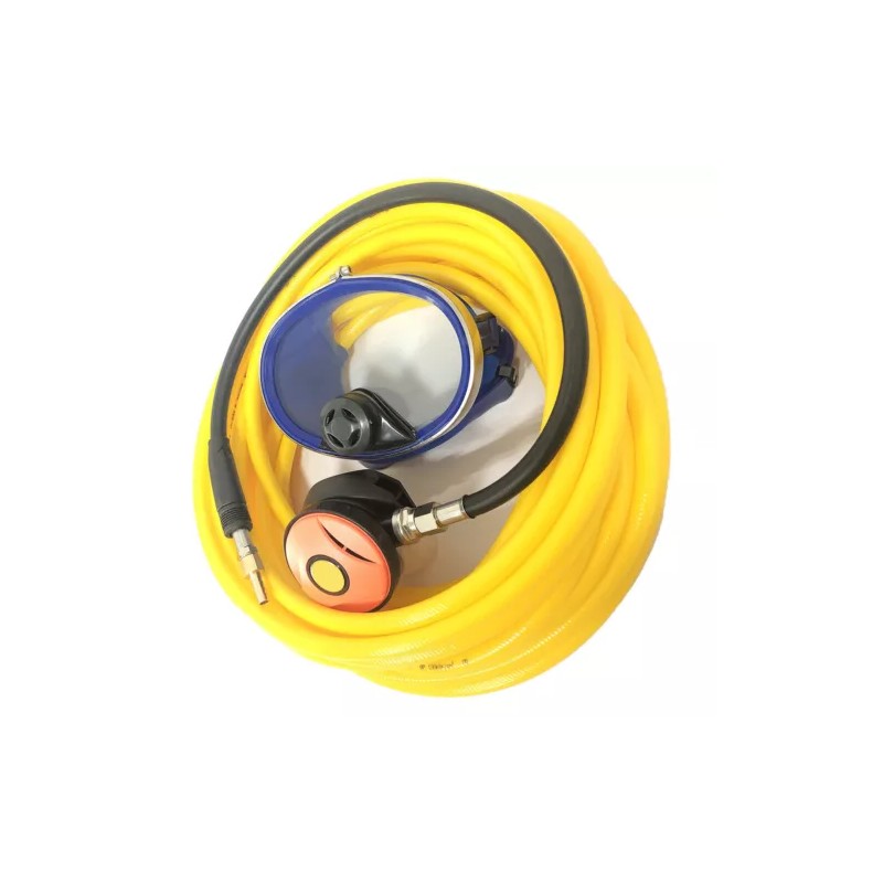 HPDMC Scuba Hookah Air Breathing Hose 50ft 100ft + Regulator