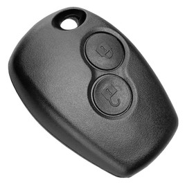 OcioDual 2 Button Key Shell Compatible with Dacia Logan Sandero Duster Lodgy, Remote Control Case, Car Key Replacement Key, Key Case Cover Key Box Case